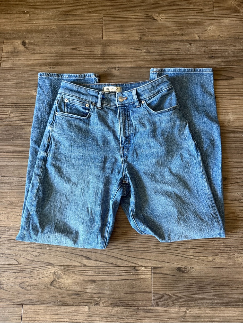 Madewell Light Blue Straight Leg Jeans